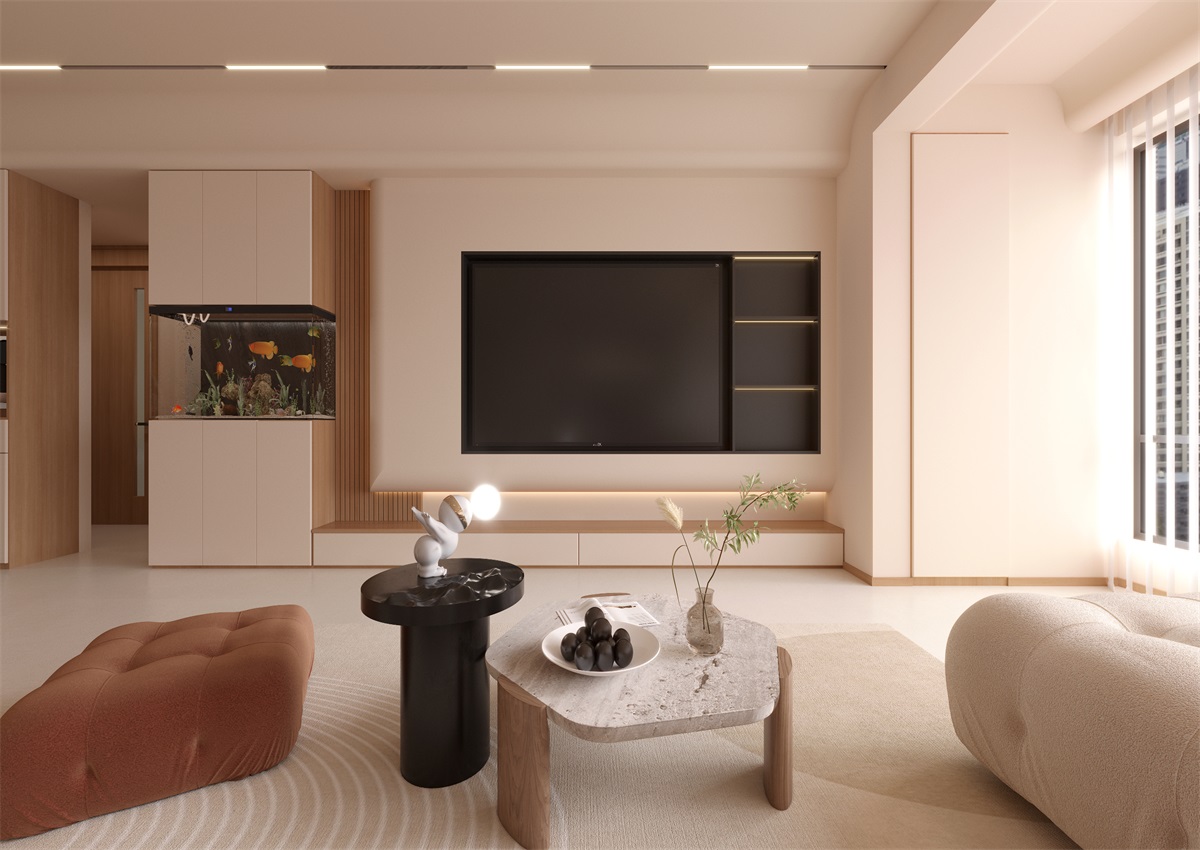 中海九樾143㎡ | 原木奶油風(fēng)的家，越看越愛！