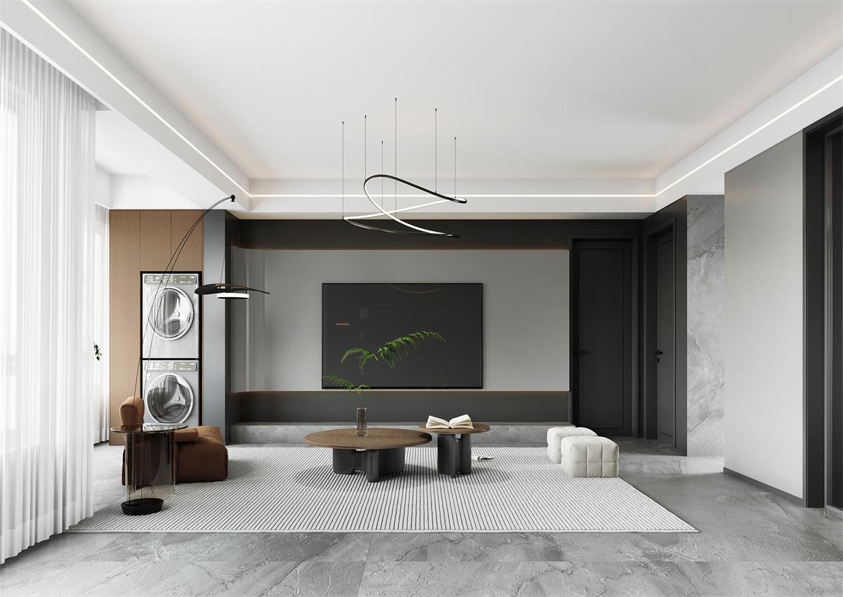 國(guó)府壹號(hào)| 驚艷！147㎡黑色簡(jiǎn)約家，又A又颯高級(jí)感直接拉滿(mǎn)