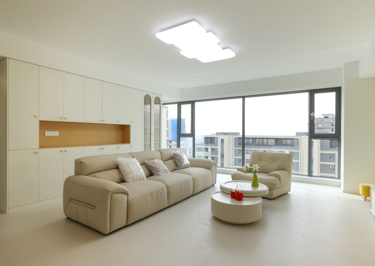 實景 | 萬錦公館143㎡奶油風，藏進角落里的寫意自然，讓焦慮瞬間清零！