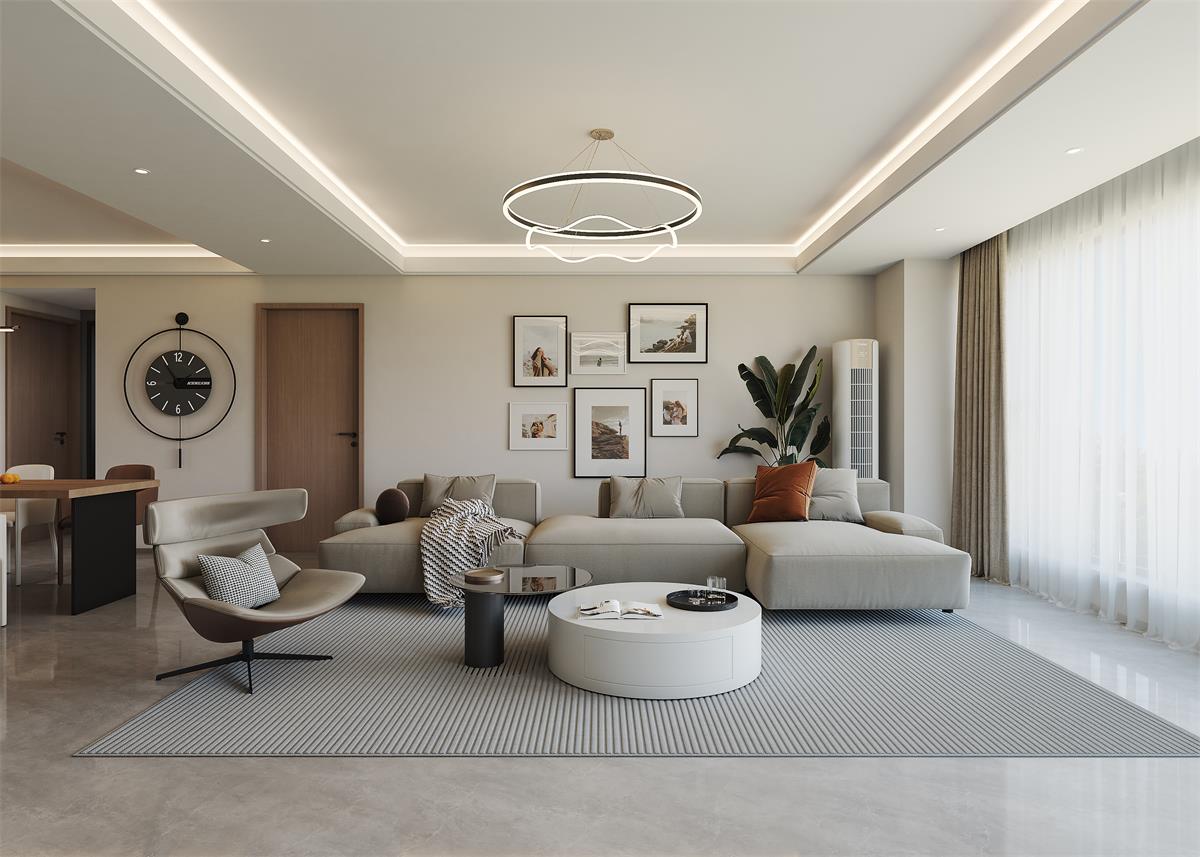 中海華樾 | 萬萬沒想到！這個(gè)130㎡簡(jiǎn)約風(fēng)的家，讓幸福感飆升！