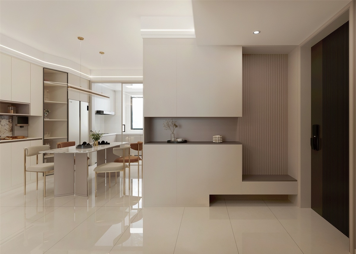 中海河山郡 | 聽勸！裝修少看點網(wǎng)紅設(shè)計，119㎡簡約風(fēng)小家溫馨又耐看！