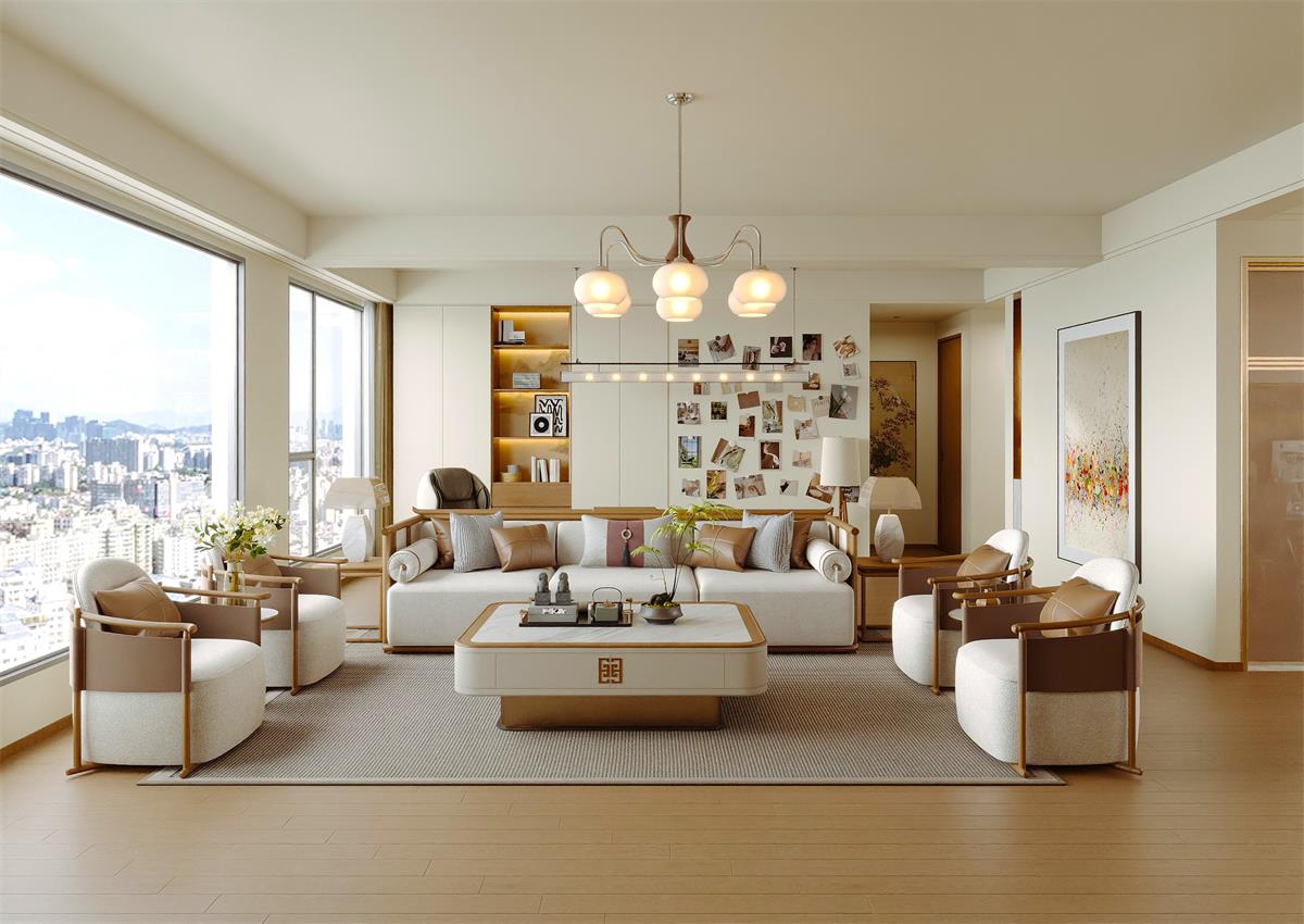 閱麓和院147㎡ | 三線小城的宋式美學(xué)家，有種「柳暗花明」 的松弛寫意