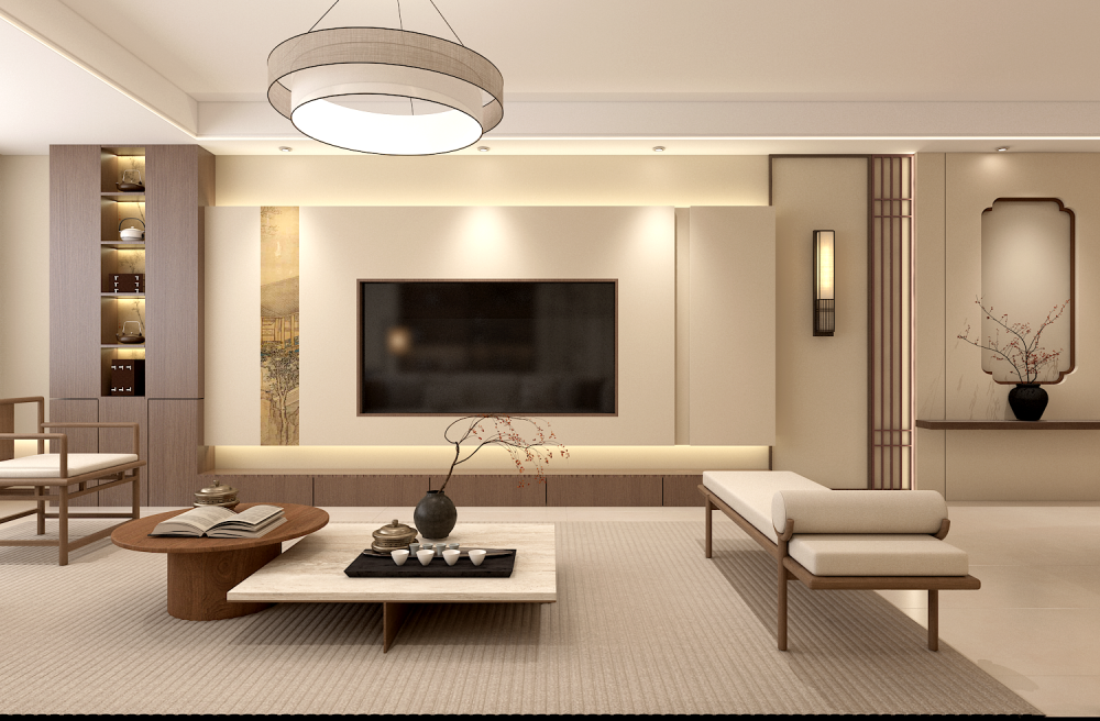 湖光印136㎡ | 宋式美學(xué)的含金量還在上升！直接拿下一家老小